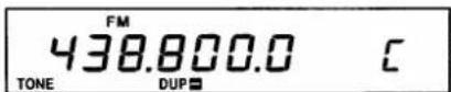 ICOM IC-475H - Recalling CALL CHANNEL information - 2