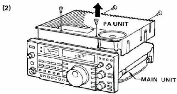(2) PA UNIT MAIN UNIT