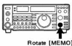 ICOM IC-475H - 8-2 MEMORY CHANNEL AND VFO SELECTION - 3
