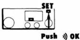 SET Push >> OK