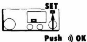 SET Push >> OK