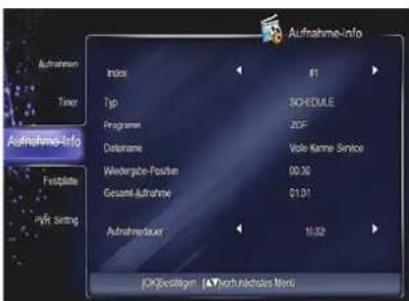 SKYMASTER DCHD 9000 - Timer - 1