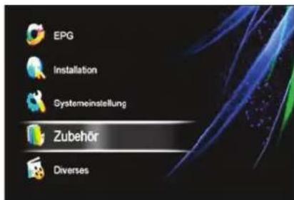 SKYMASTER DCHD 9000 - Das OSD-Menü – Zubehör - 1