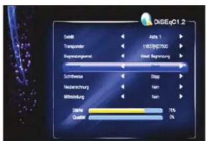 SKYMASTER DCHD 9000 - Begrenzungseinstellung - 1