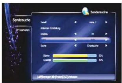 SKYMASTER DCHD 9000 - DiSEqC - 1