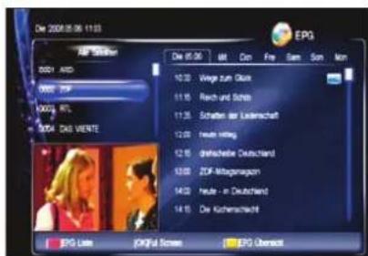 SKYMASTER DCHD 9000 - Direkte Programmwahl über die Zahlentasten 0 - 9: - 4