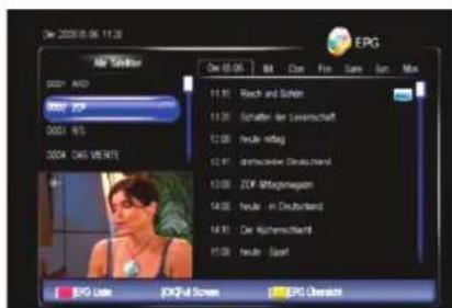 SKYMASTER DCHD 9000 - EPG: - 1