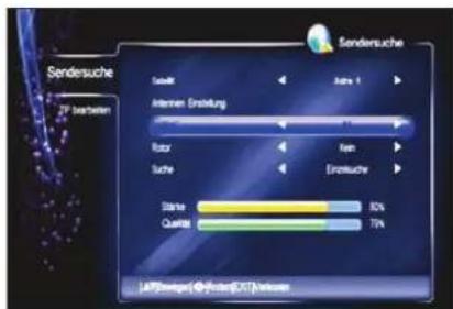 SKYMASTER DCHD 9000 - Das OSD-Menü – Installation - 1