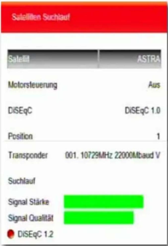SetOne Easy One HX 60 HDplus - Satellitenauswahl - 1