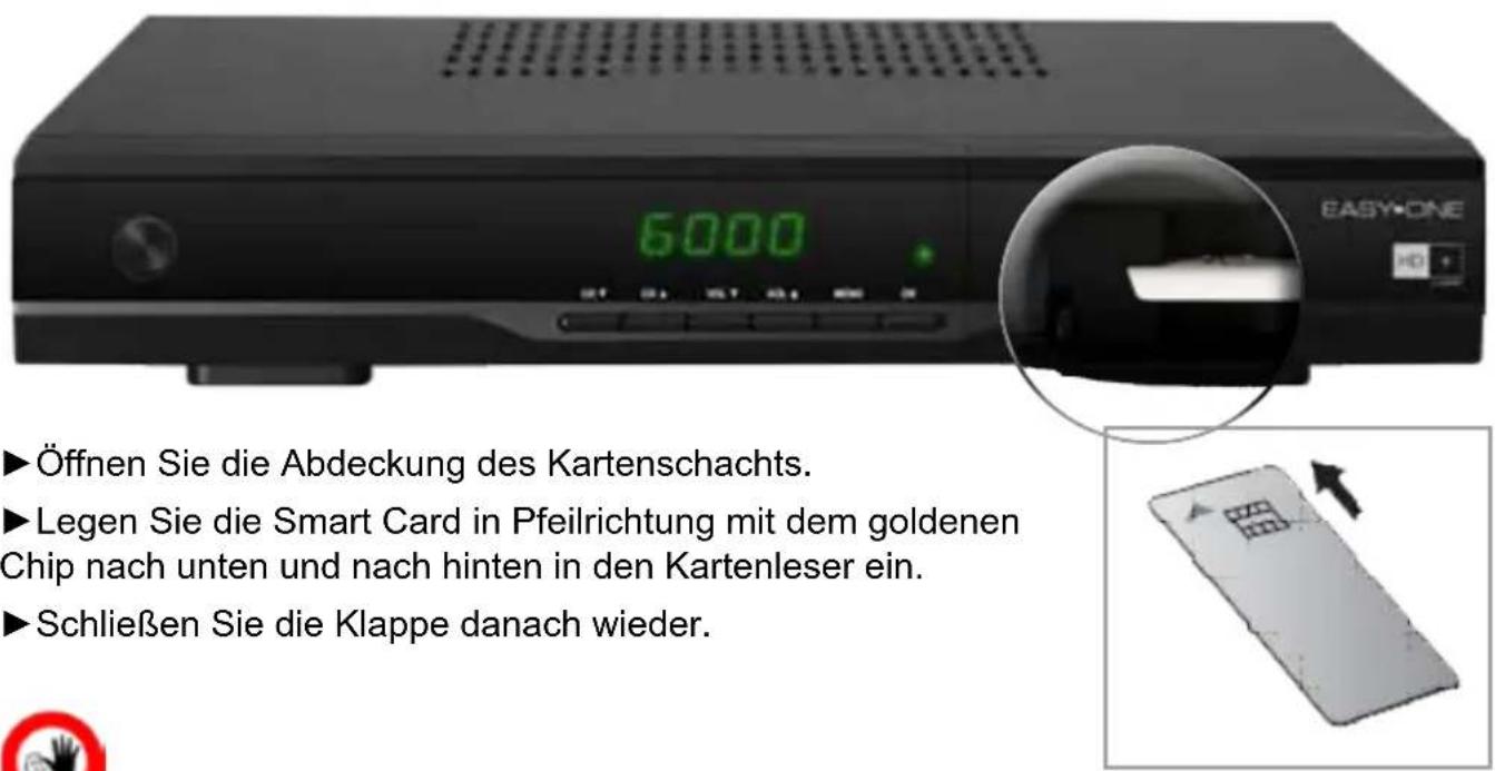 SetOne Easy One HX 60 HDplus - Smart Card verwenden - 1