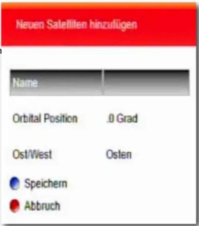 SetOne Easy One HX 60 HDplus - Satellit hinzufügen - 1