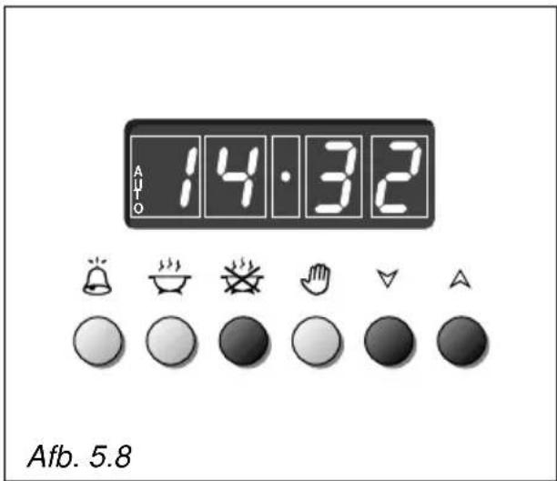 M-SYSTEM PRF-1060 - 2e MANIER: Programmering van einde bak- tijd (afb. 5.8) - 2