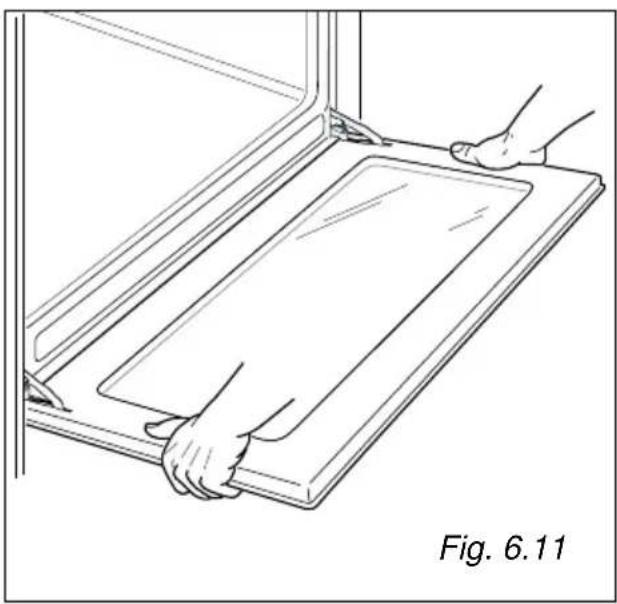 M-SYSTEM PRF-960 IXMES - REMOVING THE OVEN DOOR - 4