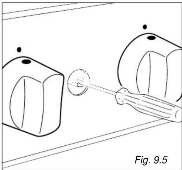 M-SYSTEM PRDF-1060IX - REGULACION DEL CAUDAL MINIMO DE LOS QUEMADORES DE LA ENCIMERA - 4