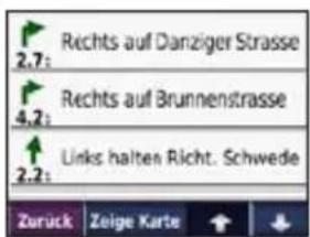2.7: Rechts auf Danziger Strasse 4.2: Rechts auf Brunnenstrasse 2.2: Links halten Richt. Schwede Zurück Zeige Karte