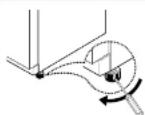 M-SYSTEM BIG-K1 - In case refrigerator door is lower than freezer door... - 1