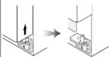 M-SYSTEM BIG-K1 - Removing Refrigerator Door - 5