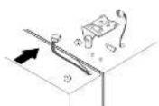 M-SYSTEM BIG-K1 - ● Replacing Refrigerator Door - 2