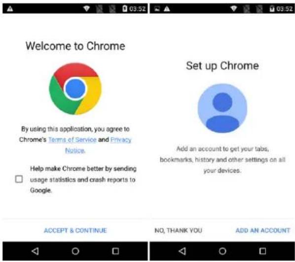 CYRUS CS27 - Hauptmenü→Chrome Browser - 1
