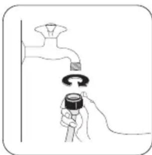 Novamatic WA 612E - Wasserzulauf - 2