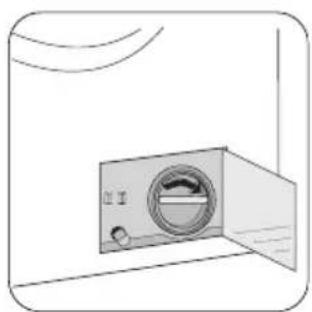 Novamatic WA 610E - Reinigung der Pumpe - 3