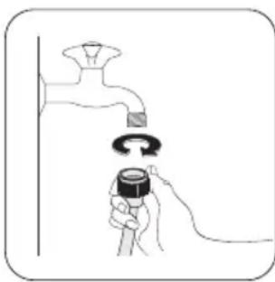 Novamatic WA 610E - Wasserzulauf - 2