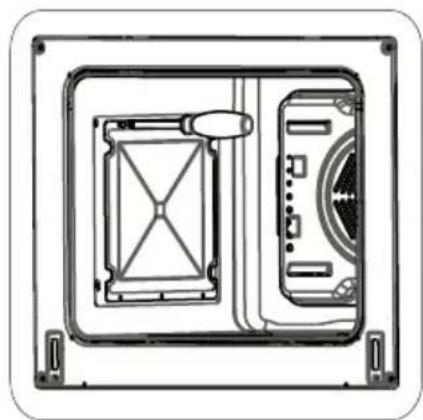 TECHWOOD EB K4 WE - Rosthalterung entfernen - 2