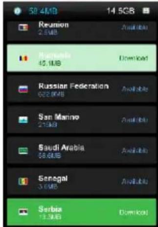 58 4MB 14 5GB Reunion 2.5MB Available Russia 40.1MB Download Russian Federation 622.8MB Available San Marino 21.9MB Available Saudi Arabia 33.8MB Available Senegal 3.6MB Available Serbia 13.3MB Download