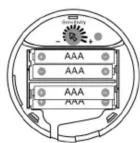 TECHNISAT TechniHome MS1 Multisensor - Batterien einlegen - 1