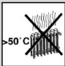 >50°C