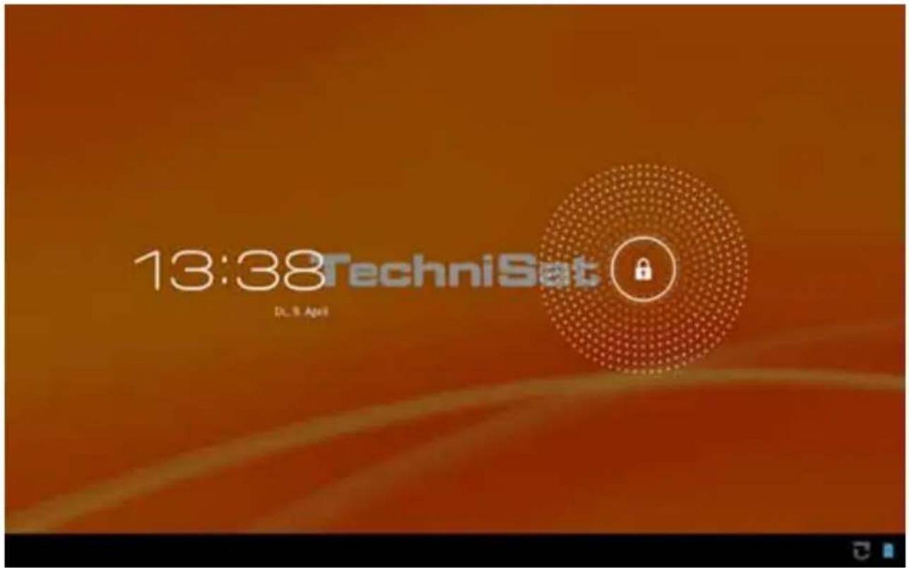 TECHNISAT TechniPad 10G - Entsperren/sperren des Bildschirms - 1
