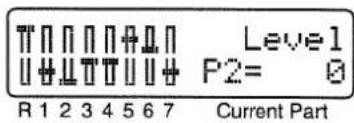 TININININ UHUTTUII Level P2= 0 R 1 2 3 4 5 6 7 Current Part