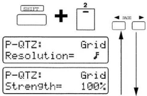 ROLAND MC-505 - Festlegen der Auflösung (Resolution) - 1