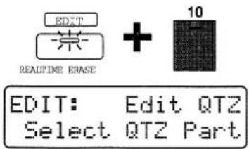 ROLAND MC-505 - Korrigieren der Noten-Positionen (Edit Quantize) - 1