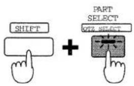 SHIFT PART SELECT OK SELECT
