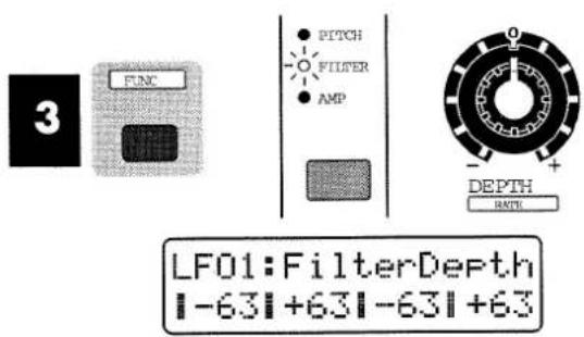 3 PITCH FILTER AMP DEPTH RATE LF01:FilterDepth -63+63-63+63
