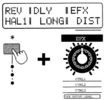 REV IDLY EFX HAL1 LONG DIST * + EPX CTRL1 CTRL2 CTRL3 EPX OUTPUT LEVEL