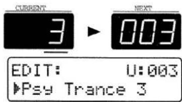 CURRENT 3 003 NEXT EDIT: U:003 Psy Trance 3