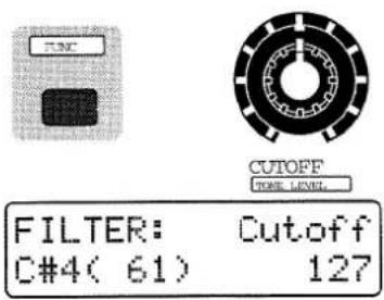 FILTER: Cutoff C#4( 61) 127