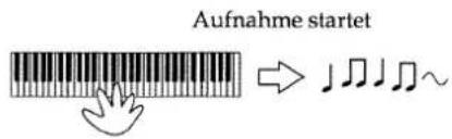 Aufnahme startet
