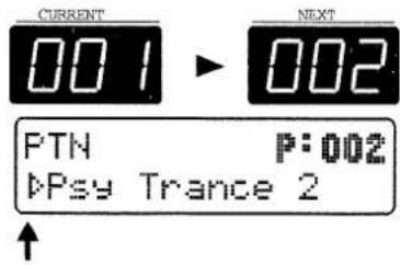 CURRENT 001 NEXT 002 PTN P:002 PSy Trance 2