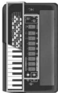 ROLAND FR-2 - Treble section - 1