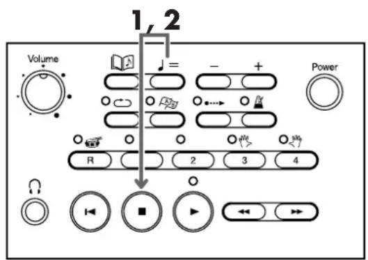 1, 2 Volume Power R 2 3 4