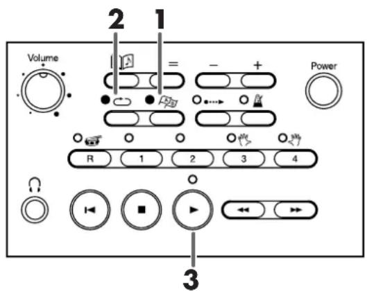 Volume 2 1 = - + Power R 1 2 3 4 3