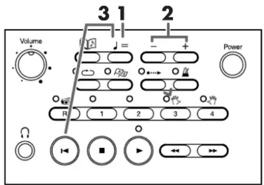 Volume 3 1 2 - + Power R 1 2 3 4