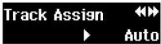 ROLAND MT-90U - Press the [◀◀ (Bwd)] or [ (Fwd)] button until "Track Assign" appears. - 1