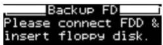 ROLAND MT-90U - Copying Data from a Floppy Disk to USB Memory - 3