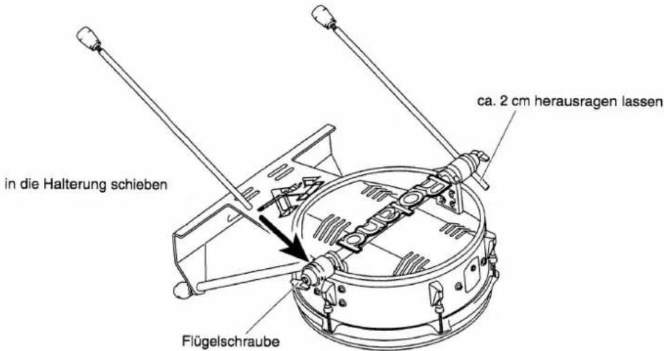 ROLAND V-drums KD-120 - Auf Gummifüße umstellen - 2