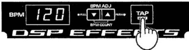 ROLAND DJ-2000 - Einstellen der BPM - 1
