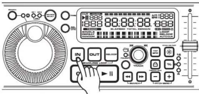 Citronic MPSD-1 - SETTING A CUE POINT - 1